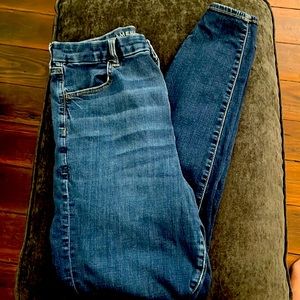 AE Curvy super high rise jegging 16 long